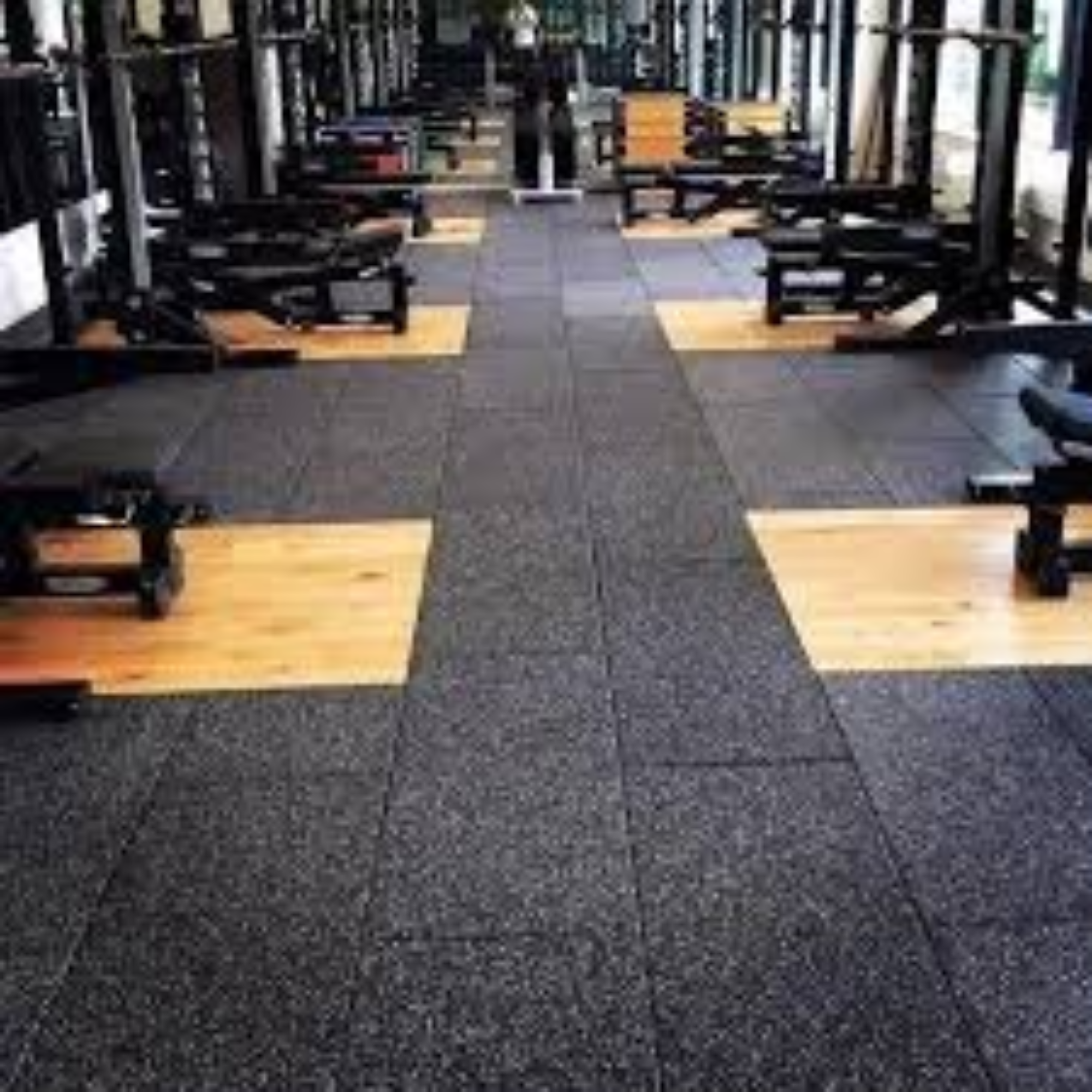 Gym Rubber Tiles